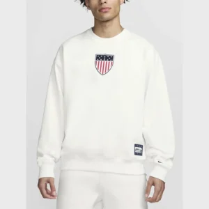 Team USA Solo Swoosh Crew-Neck Sweatshirt