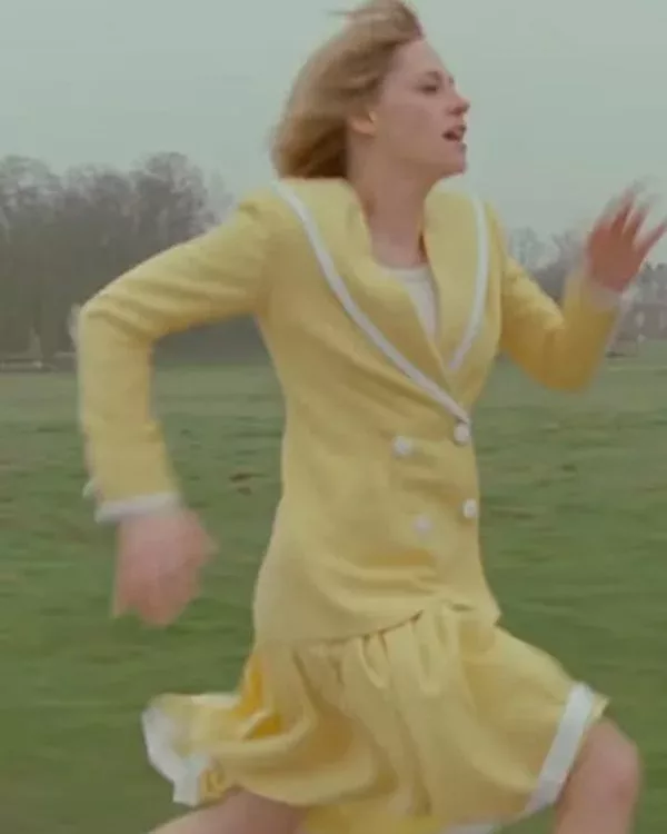 Spencer Diana Yellow Peacoat