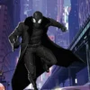Spider Man Into The Spider Verse Noir Trench Coat - Image 3