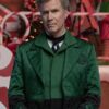 Spirited Will Ferrell Plaid Coat