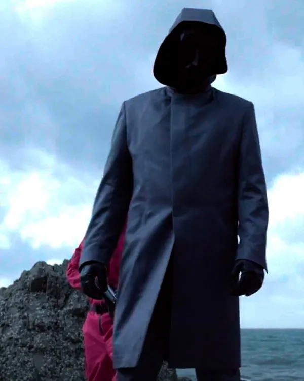 Squid Game Frontman Leather Coat