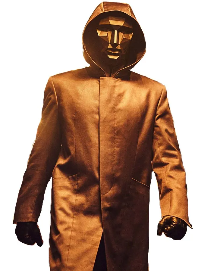 Squid Game Frontman Leather Coat