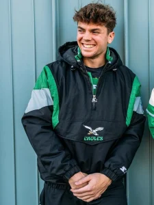 Starter-Eagles-Jacket-Black-