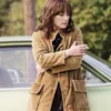 Stranger Things Joyce Byers Brown Coat