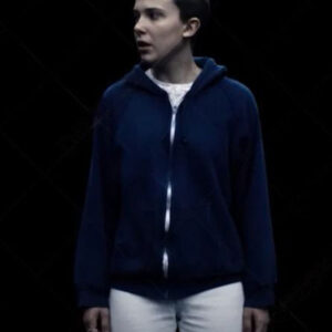 Stranger Things S04 Eleven Blue Hoodie