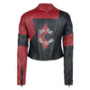 Suicide Squad Harley Quinn Live Fast Die Clown Jacket - Image 4