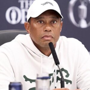 Sun Day Red Tiger Woods White Hoodie