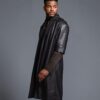 Youngblood Priest SuperFly Black Leather Coat