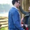 Superman and Lois Clark Kent Denim Jacket - Image 2