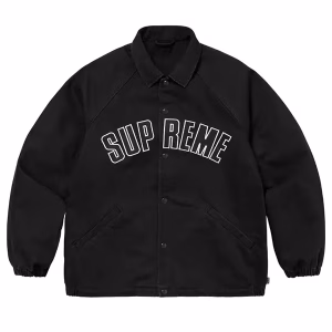 Supreme-ARC-Denim-Coaches-Jacket-Black