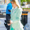 Sydney Sweeney Mint Green Blazer