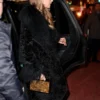 Charlotte Simone Taylor Swift Black Faux Fur Coat