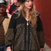 Taylor Swift Louis Vuitton Monogram Jacquard Knit Jacket - Image 10