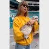 Taylor Swift Miami Eras Tour Yellow Sweatshirt - Image 2