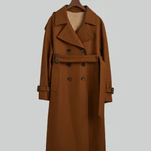 Taylor Swift Brown Wool Coat