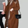 Taylor Swift Brown Wool Coat