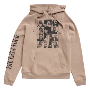 Taylor Swift The Eras Tour Taupe Hoodie