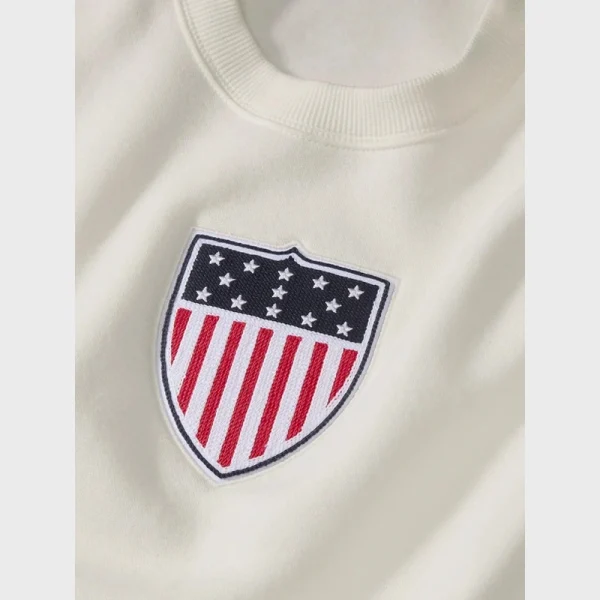 Team USA Solo Swoosh Crew-Neck Sweatshirt - Image 4