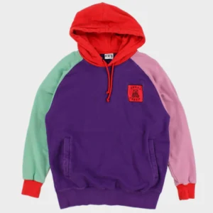 Teddy Fresh Color Block Hoodie