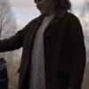 The Twin 2022 Teresa Palmer Brown Coat