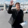 Tesla Event Elon Musk Leather Jacket