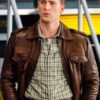 Avengers Age of Ultron Captain America Steve Rogers Leather Jacket - Image 5