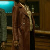 The Continental From the World of John Wick Jessica Allain Leather Coat