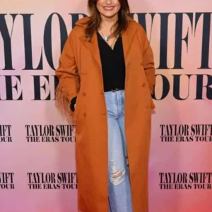 Taylor Swift The Eras Tour Mariska Hargitay Fringed Coat