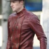 Jay Garrick The Flash Brown Leather Jacket