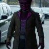 The Flash Ennis Esmer Leather Coat