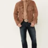 Men's Fringe Suede Leather Jacket