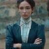 The Law According to Lidia Poet Leather Coat