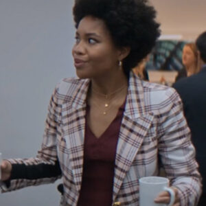 The Other Black Girl Sinclair Daniel Plaid Blazer