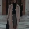 Anya Taylor-Joy The Queen's Gambit Pink Coat - Image 4