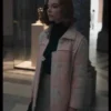 Anya Taylor-Joy The Queen's Gambit Pink Coat
