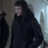 The-Recruit-S01-Max-Meladze-Black-Puffer-Hooded-Coat