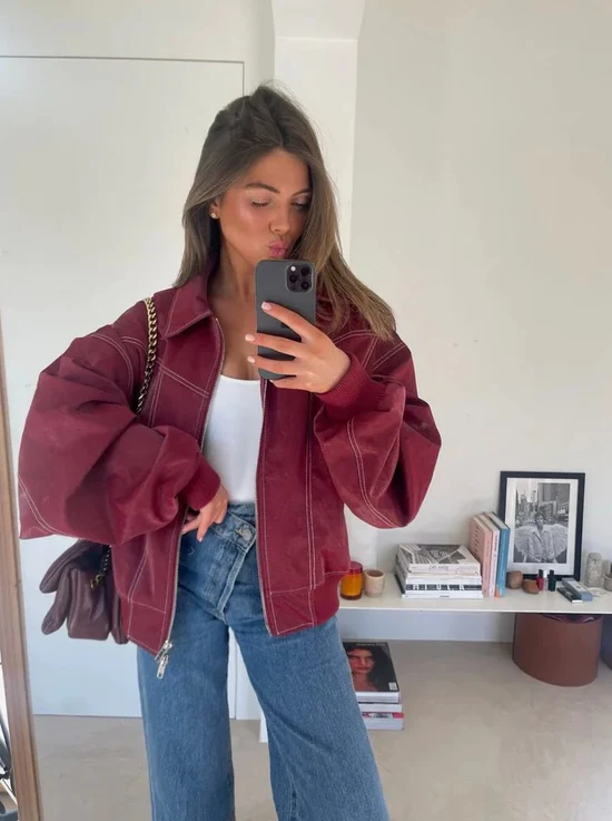 The Room Antwerp Red Jacket