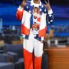 The Tonight Show 2024 Snoop Dogg USA Flag Tracksuit
