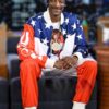 The Tonight Show 2024 Snoop Dogg USA Flag Tracksuit