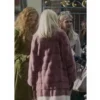 Janel Moloney The Undoing Shearling Coat