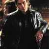 The Vampire Diaries Damon Salvatore Black Leather Jacket