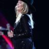 The Voice S25 Finale Lainey Wilson Fringe Sequin Blazer