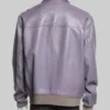 The Voice John Legend Purple Leather Jacket