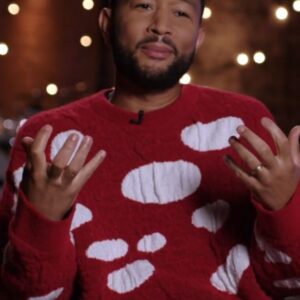 John Legend The Voice S25 Knit Sweater