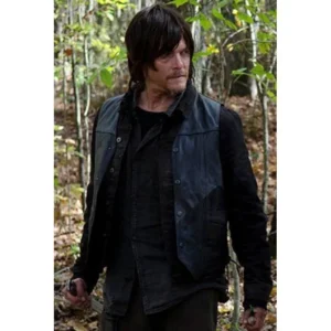 Alternative view of Norman Reedus The Walking Dead Leather Vest