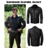 The Walking Dead David Morrissey Leather Jacket