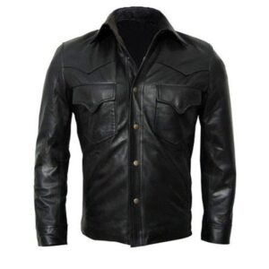 The Walking Dead David Morrissey Leather Jacket