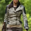 The Walking Dead Rosita Espinosa Leather Biker Jacket