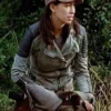 The Walking Dead Rosita Espinosa Leather Biker Jacket - Image 2