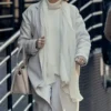 The Watcher Nora Brannock White Trench Coat
